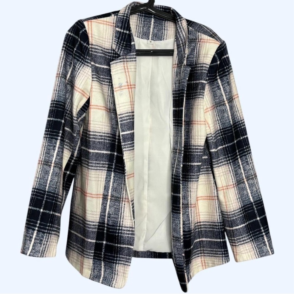 Plaid Blazer
